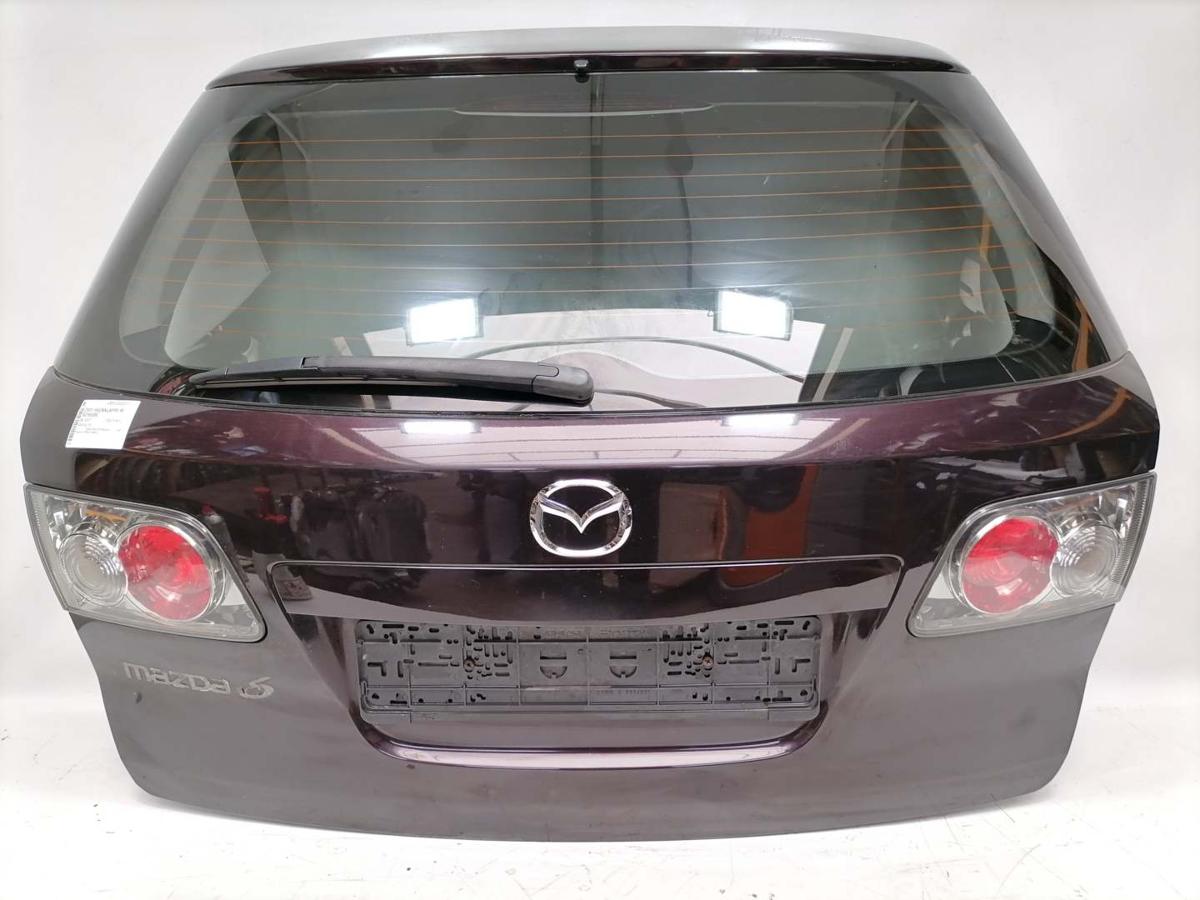 Mazda 6 GY original Heckklappe mit Heckscheibe Obergine Kombi Bj.2007